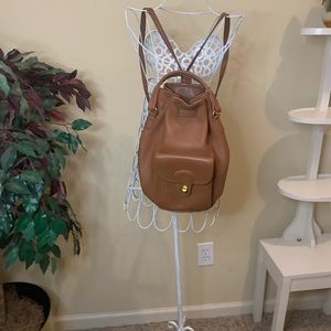 Vintage Coach leather bag.